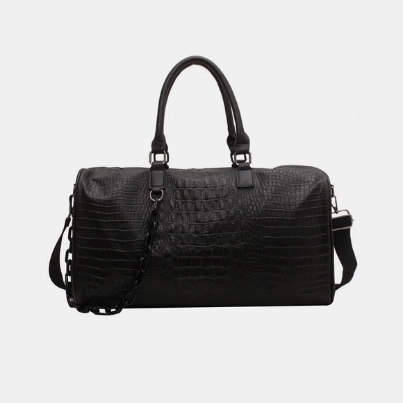 Handbags - High end faux leather weekender travel bag